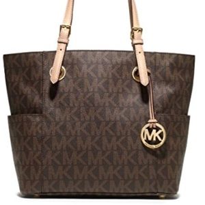 Signature Logo Michael Kors Handbag